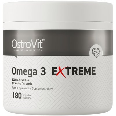 OstroVit Omega 3 Extreme 180 kapslí – Hledejceny.cz