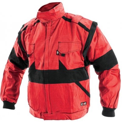 CXS Lux Eda bunda prodloužená červeno/černá – Zboží Mobilmania
