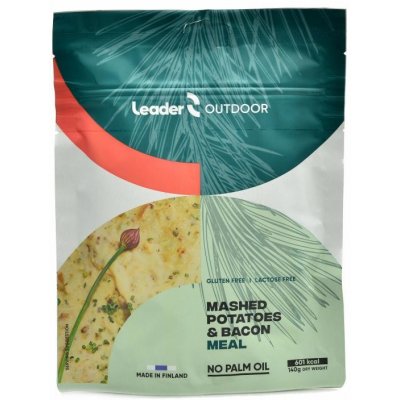 Leader performance Mashed Potatoes a Bacon Meal 140 g – Zboží Mobilmania