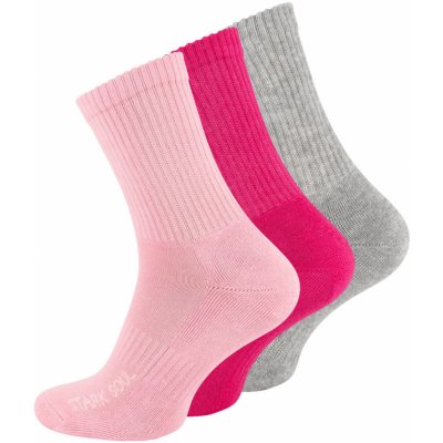 Stark Soul ponožky dámské sportovní bavlněné mix barev 3 páry – Zboží Mobilmania