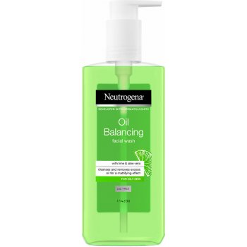 Neutrogena Visibly Clear Pore & Shine Daily Wash čistící gel proti lesknutí pleti a rozšířeným pórům (Pore & Shine Daily Wash) 200 ml