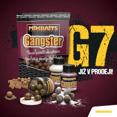 Mikbaits boilies Gangster 2,5kg 24mm g7 master krill