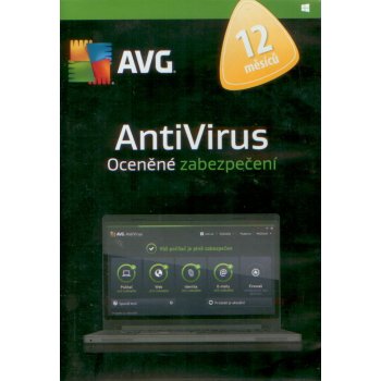 AVG AntiVirus 2016, 1 lic. 1 rok SN DVD (AVCEN12DCZS001)