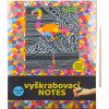 Škrábací  obrázek Wiky Vyškrabovací notes 10 listů v sáčku 21x28cm