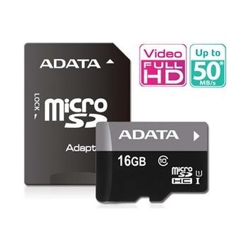 ADATA microSDHC 16 GB Class 10 AUSDH16GUICL10-RA1