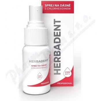 Herbadent Professional Sprej na dásně s chlorhexidinem 25 ml