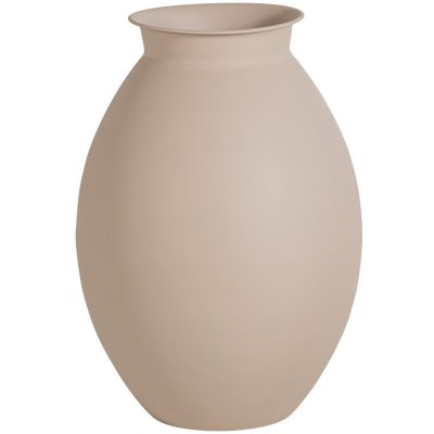 WOOOD Béžová kovová váza Caro 70 cm – Hledejceny.cz