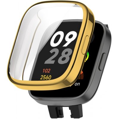 VSECHNONAMOBIL TPU FULL BODY Ochranný kryt Xiaomi Redmi Watch 3 zlatý 59204 – Zboží Živě
