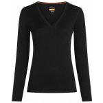 ICEBREAKER Wmns Merino 200 Oasis LS V Neck Black – Sleviste.cz