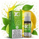 X4 Bar Juice Lemon and Lime 10 ml 10 mg – Zboží Mobilmania