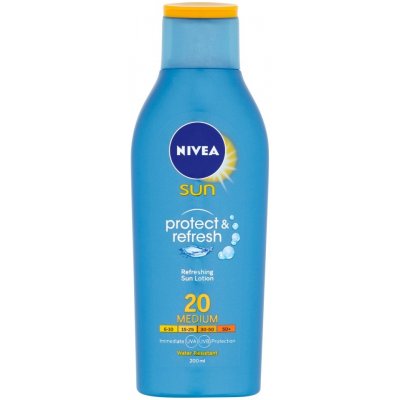 Nivea Sun Protect & Refresh chladivé mléko na opalování SPF20 200 ml