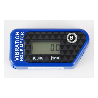 Vibrační měřiče motohodin, bezdrátové, různé barvy, Barva: modrá | Zboží Auto