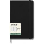 Moleskine A5 týdenní 2027 černý – Zboží Živě