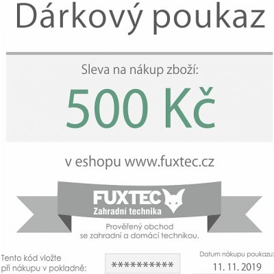 Dárkový poukaz 500 Kč – Zboží Mobilmania