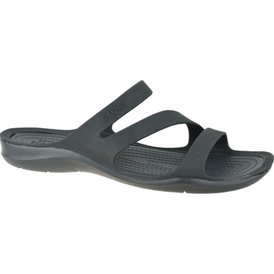 Crocs dámské nazouváky w swiftwater sandals 203998-060 šedé