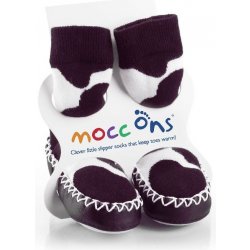 Sock Ons® ponožkové mokasíny Mocc Ons Kravička