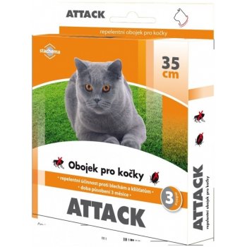 Attack antiparazitární obojek 35cm od 190 Kč - Heureka.cz