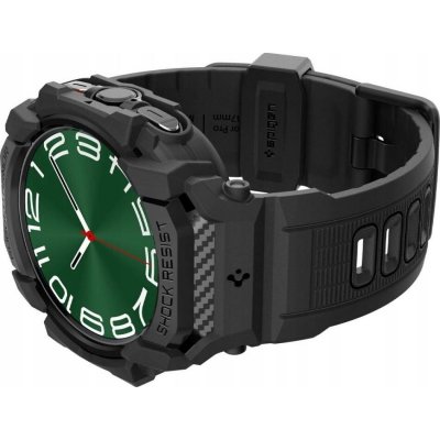 Spigen Rugged Armor Pro, matte black - Samsung Galaxy Watch Ultra ACS08427 – Sleviste.cz