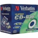 Verbatim CD-RW 700MB 8-12x, jewel, 10ks (43148)