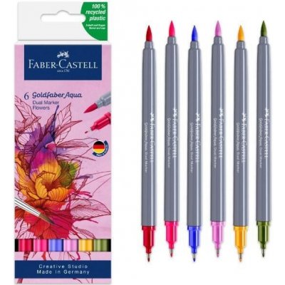 Faber-Castell Flowers sada 6 ks 164527 – Zboží Mobilmania