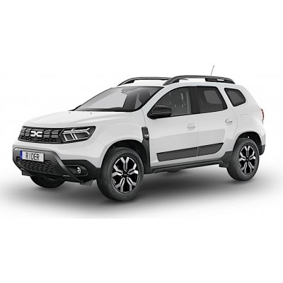 RIDER, Ochranné boční lišty na dveře, Dacia Duster, 2017- ,