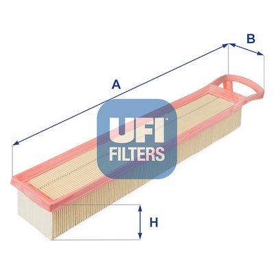 Vzduchový filtr UFI 30.345.00 – Hledejceny.cz