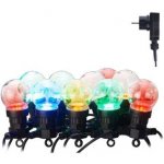 EMOS LED světelný řetěz 10× párty žárovky 5m multicolor – Hledejceny.cz