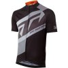 Cyklistický dres KTM Factory Line krátký rukáv black/grey pánský