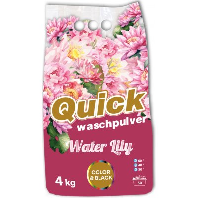 Quick Prací prášek Color & black Water Lily 4 kg – Zboží Dáma