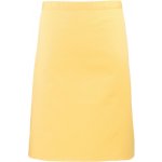 Premier Zástěra Colours PR 151 do pasu krátká COT39015133899-lemon – Hledejceny.cz