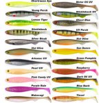 Fox Rage Slick Shad UV Hot Olive 9 cm – Zboží Dáma