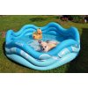 Bazény pro psy Alcott Nafukovací bazén pro psy modrý 121,9 x 40,6 x 121,9 cm