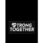 SWAGLIFT STRONG TOGETHER Nášivka Nášivka typ: STRONG TOGETHER - Bílá – Zbozi.Blesk.cz