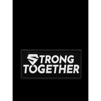 SWAGLIFT STRONG TOGETHER Nášivka Nášivka typ: STRONG TOGETHER - Bílá – Zbozi.Blesk.cz