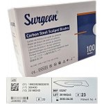 Surgeon Čepelky skalp. č.23 sterilní 100ks – Zboží Dáma