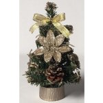 Autronic Stromeček ozdobený umělá vánoční dekorace barva měděná YS20-009 – Hledejceny.cz