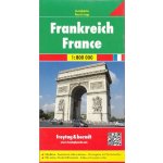 FRANCIE severní část a části okolních států Automapa 1 : 800 000 – Zboží Dáma