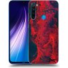 Pouzdro a kryt na mobilní telefon Xiaomi Pouzdro Picasee silikonové Xiaomi Redmi Note 8 - Organic red čiré