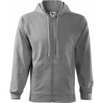 Malfini Trendy zipper 410 tmavě šedý melír – Sleviste.cz