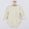 Kojenecké body Kojenecké body celorozepínací New Baby Classic béžové