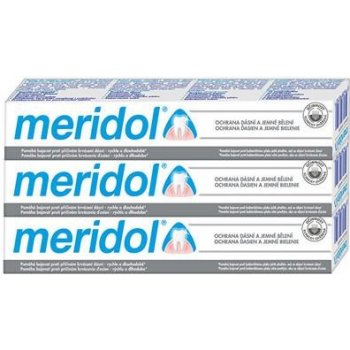 Meridol zubní pasta Gentle White 3 x 75 ml