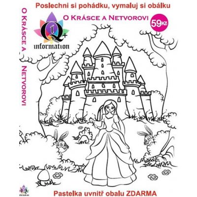 O krásce a netvorovi + pastelka a omalovánky CD – Zbozi.Blesk.cz