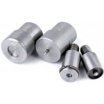 Piston na kovové druky Ø10; 12; 15 mm Varianta: 1 (Ø10 mm) nikl, Balení: 1 sada – Sleviste.cz