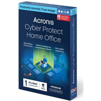 Acronis True Image Premium Subscription 1 Computer + 1 TB Acronis Cloud Storage - 1 year sub HOPASHLOS21 – Zboží Živě