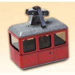 Kovap Lanovka plechová červená na natažení na klíček Kov 0621 – Zboží Mobilmania