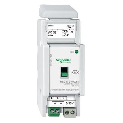 Schneider Electric MTN647091 KNX řídicí jednotka 0-10V/1-10V REG-K/1-násobná+manuální režim – Zbozi.Blesk.cz