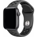 Eternico Sporty pro Apple Watch 38mm / 40mm / 41mm Deep Black and Gray AET-AWSP-BlGr-38 – Hledejceny.cz