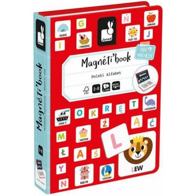 Janod Janod magnetic Puzzle Polská abeceda magnetibook – Zbozi.Blesk.cz