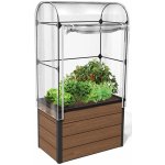 Keter Maple Green House s fóliovníkem 99 x 58 x 185 cm 249295 hnědý – Zboží Mobilmania