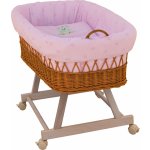 Scarlett Košík pro miminko Méďa růžová – Zboží Mobilmania